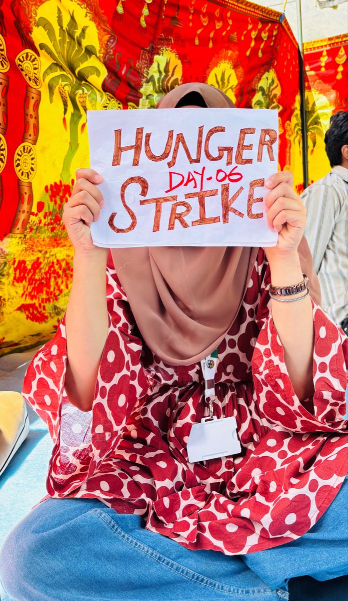 forestandcoffe's tweet photo. Day 14 of PEACEFUL PROTEST | Day 6 of CHAIN HUNGER STRIKE
What began as a demand for justice has become a call that cannot be ignored.
We stand firm—not for privilege, but for fairness, dignity, and a better future.
The silence must end. It’s time to listen. It’s time to answer. https://t.co/VCIUwsrxyJ