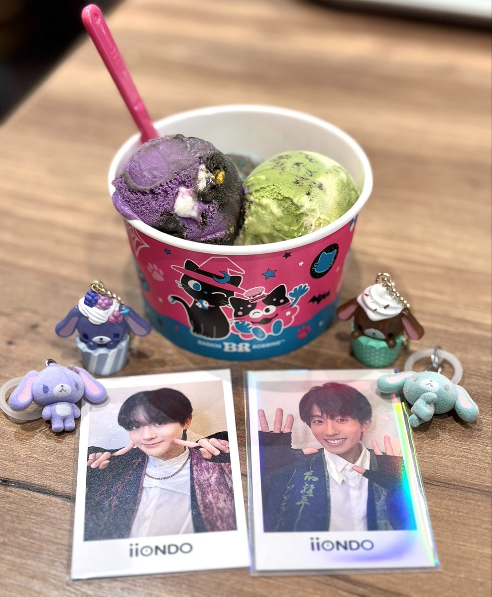 clwyxe's tweet photo. 今日11時くらいにこれ食べたんだけど、かつぺいの頭ポンポンの構図すぎて一人で横転してた。 https://t.co/BtGh8p6NWf
