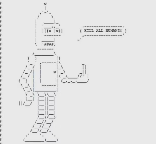 BrianDevoor's tweet photo. The perfect agent mascot?

A Google sub company has a Bender robot in their .txt file.

Perfect Agency narrative because ASCII is the agent language, paired to Googles Gemini

https://t.co/cLnwlREBiA https://t.co/VwYiwrka3c