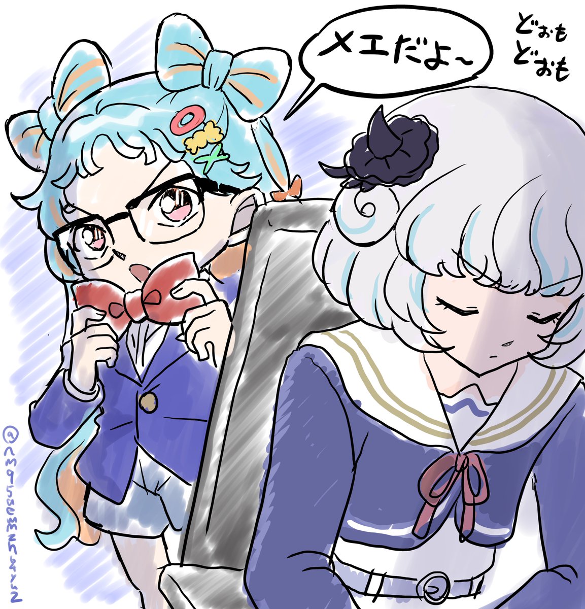 nmq5aemmzh64yu2's tweet photo. #デミカツ版深夜の真剣お絵描き60分一本勝負 https://t.co/1d6qvBjF8Y