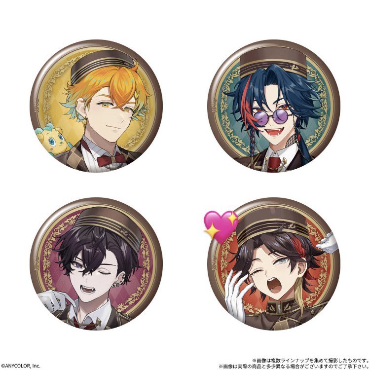 L0o_vq's tweet photo. 【交換】にじさんじ ビスケット 缶バッジ

譲）画像一枚目
求）画像二枚目💖の方

・郵送希望
・比率違い◎
・追加分含みます

検索からでもお気軽にお声掛けください🙇🏻‍♀️ https://t.co/wU9aHvGnPe