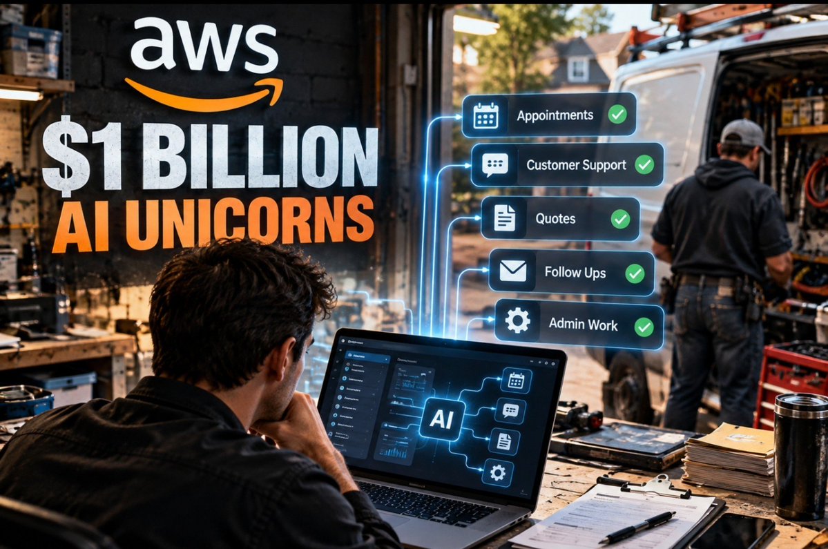 TheQuantix's tweet photo. The hottest AI skill might not be building models.

It's walking into a business and figuring out where AI can make money.

Amazon is now calling these people "unicorns."

They're known as Forward-Deployed Engineers.

And AWS is investing $1 BILLION to build a team of them.

Why?

Because companies don't have a shortage of AI models anymore.

They have a shortage of people who can make those models useful.

A forward-deployed engineer goes inside a company and asks:

Where is the repetitive work?

Where are employees wasting hours?

Where are customers dropping off?

Where is data being copied manually?

Where is money leaking?

Then they connect AI directly to those workflows.

This is important.

Because the same opportunity exists outside Big Tech.

You don't need to work for Amazon.

Imagine becoming the "AI person" for one boring industry.

Dentists.

Roofers.

Law firms.

Car dealerships.

Property managers.

Trucking companies.

Learn the business deeply.

Find 3–5 workflows AI can improve.

Build the system once.

Then sell essentially the same implementation to 50 businesses in that industry.

You aren't selling AI.

You're selling:

More booked appointments.

Faster quotes.

Fewer missed leads.

Less admin work.

Lower operating costs.

That's a business.

And there's something interesting happening here:

AI is making software easier to build.

But knowing WHERE to apply it is becoming more valuable.

The opportunity isn't knowing more about AI than everyone else.

It's knowing one industry better than everyone building AI for it.