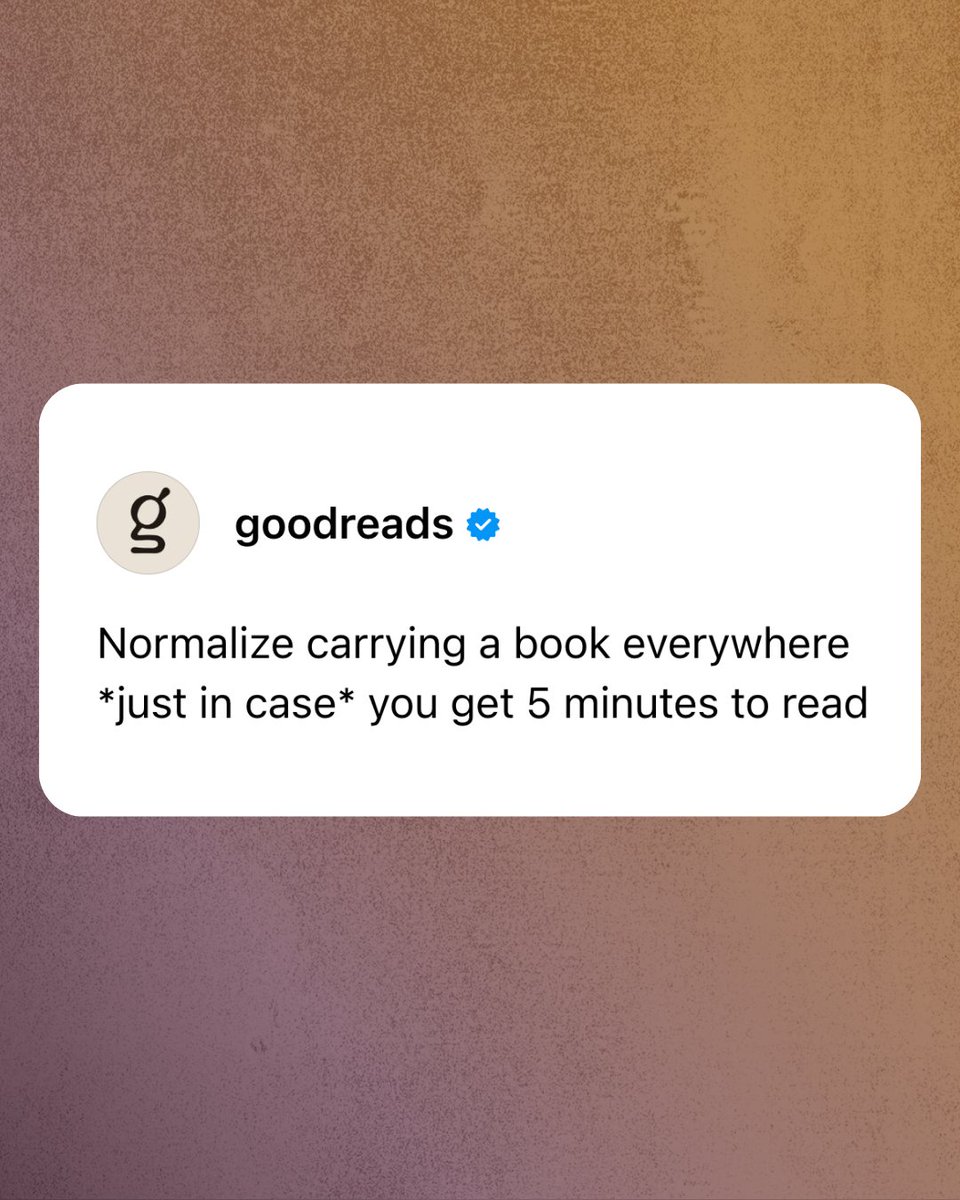 goodreads's tweet photo. You know. Juuust in case 😉 https://t.co/Bk3UzqX48y