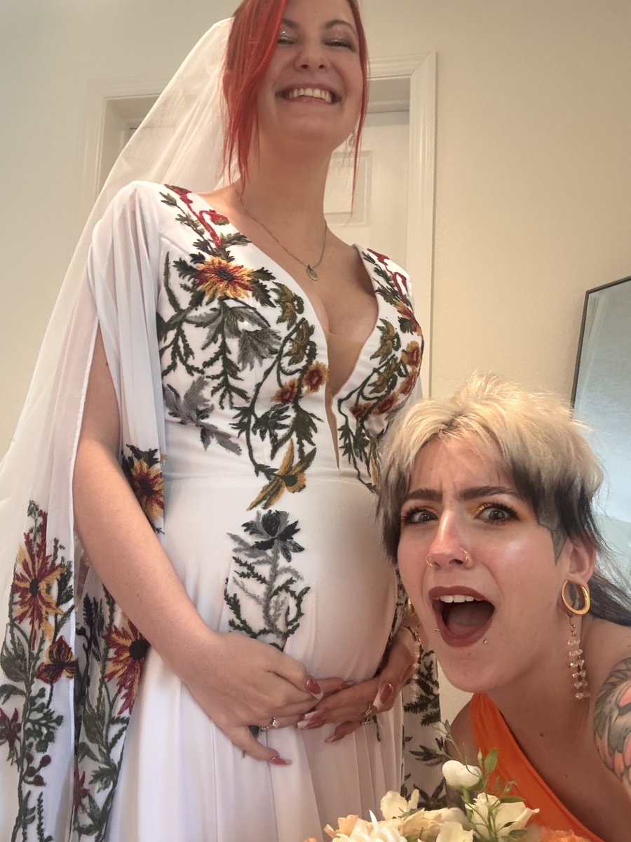 doctasatan's tweet photo. she also got promoted to godmother this summer https://t.co/9mkDZbVDU6