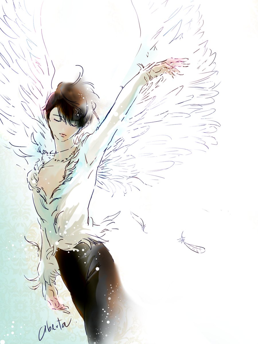 LibertanewLife's tweet photo. #天使の日 との事なので…

 #羽クリエイティブ
加筆再掲 https://t.co/s32G5zNCGq