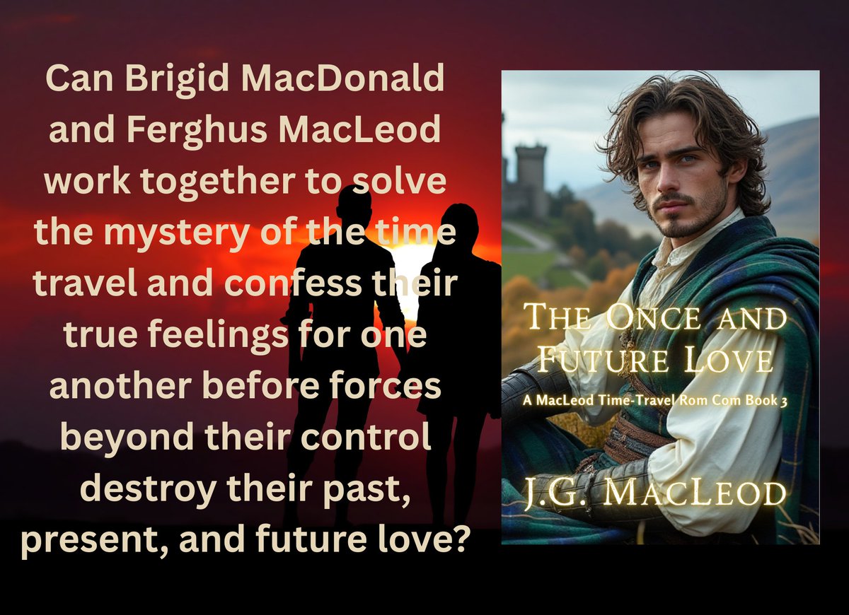 jgmacleodauthor's tweet photo. FRANKENSTEIN x LEAP YEAR x CROUCHING TIGER
https://t.co/2cYLW9yGa9

Finding a time traveller in your closet takes getting used to; sharing an apartment with him is next level. When Ferghus is transported to 21st-century Canada from 15th-century Scotland, he partners with the prettiest lass he's ever met to solve the mystery.
💞Enemies-to-lovers
💞Action adventure
💞Grumpy sunshine
💞Outdoor survival
💞Karate & swordplay
💞Romantic comedy

Available on Amazon. Free with KU.