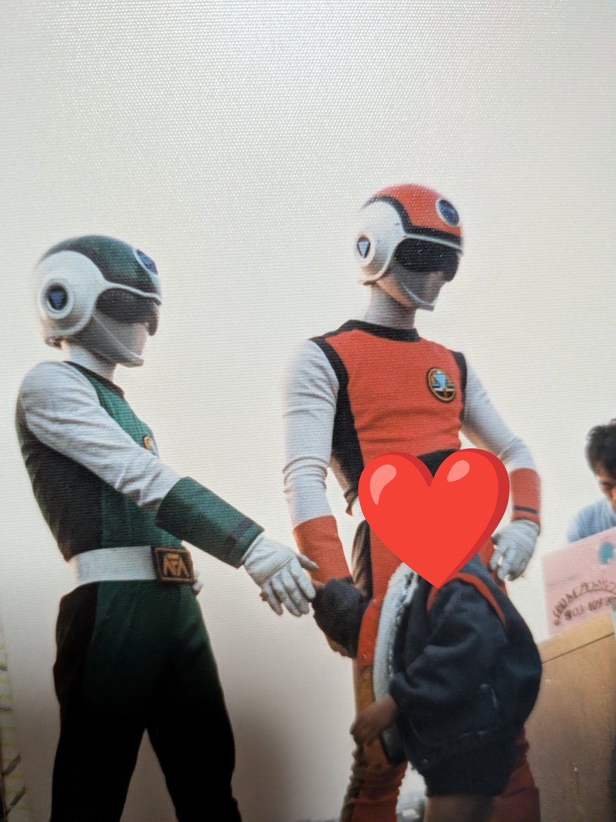kd5486's tweet photo. ニチイのフラッシュマンショー！
特別ゲストは月光仮面でした。
#フラッシュマン https://t.co/yT9azXsIke