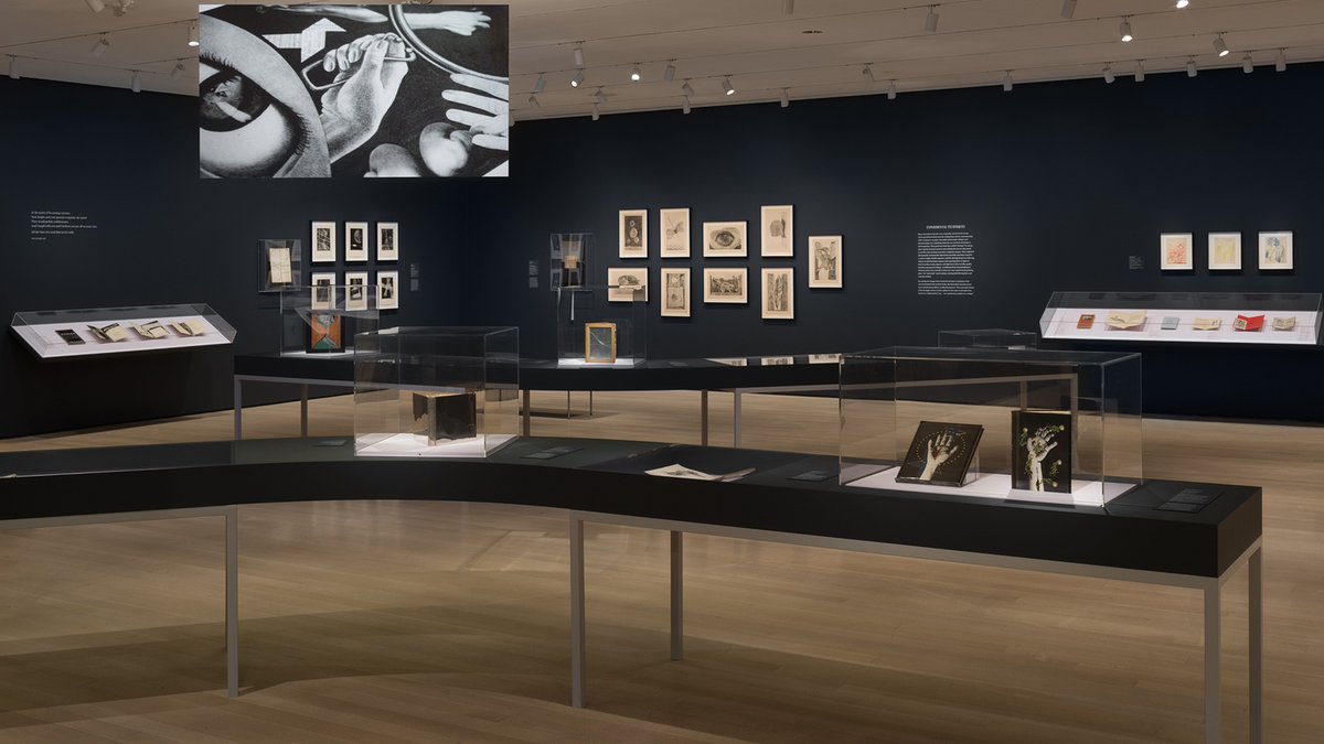 followtreasures's tweet photo. MoMA opens The Surrealist Book in New York today. https://t.co/Jjskqca51Q https://t.co/Dhp8unFXDS