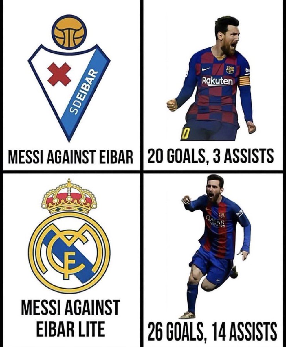 barca_supremacy's tweet photo. “They said: ‘Messi is an Eibar man.’ 😭” https://t.co/e0nQ2BzaXl