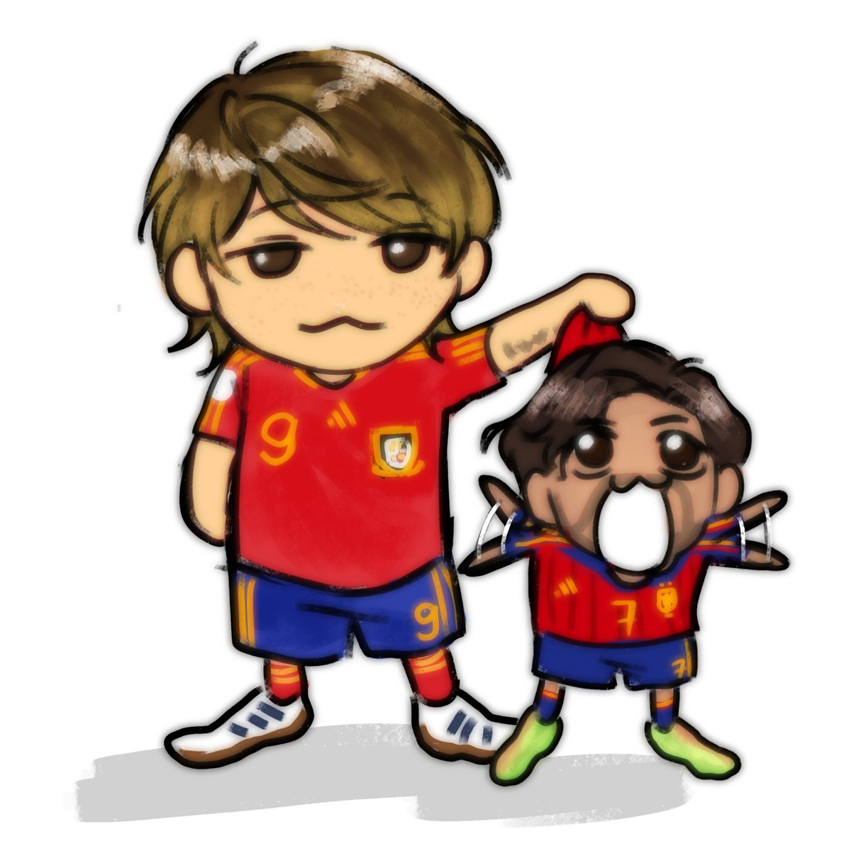 vualamgiau's tweet photo. Big F.torres n mini F.torres https://t.co/sHrpcLjSH3