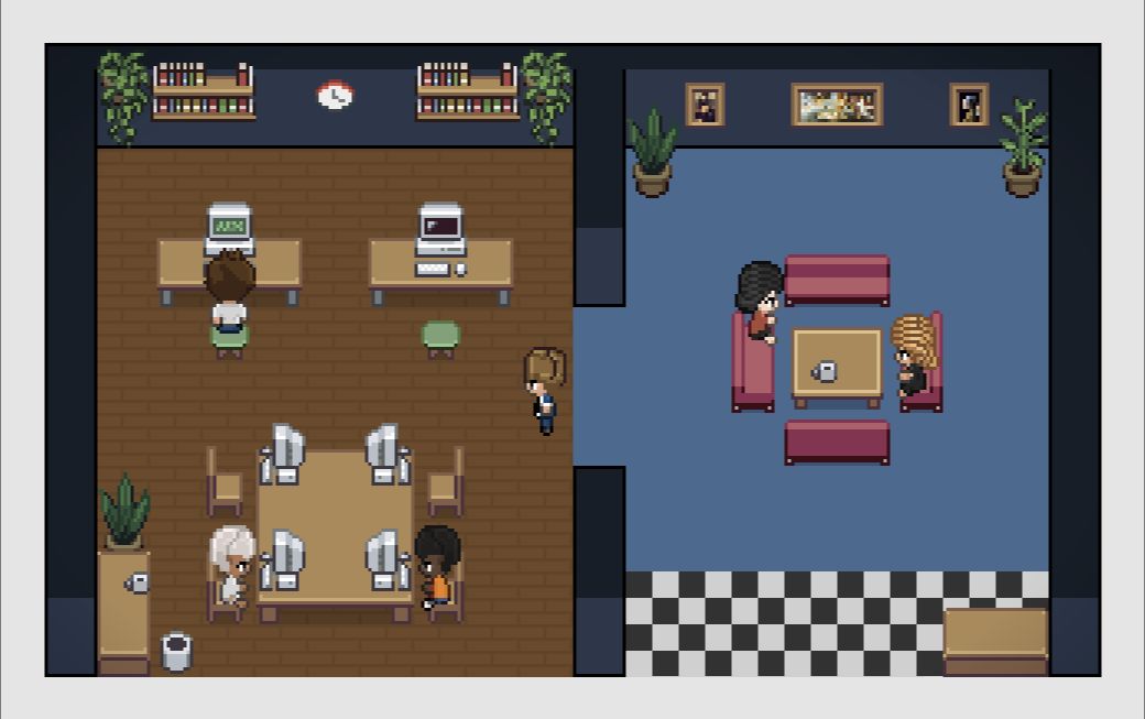 Gundy886's tweet photo. 这下真能看 AI 员工上班了 😂

挖到一个挺好玩的开源项目 Pixel Agents，把 Claude Code 搬进像素办公室：

写代码，小人坐下敲键盘；
查文件，小人开始看资料；
等你确认，头顶冒个气泡。

子 Agent 也有自己的角色。还能自己摆桌子、铺地板，给这帮家伙装修办公室。

有 VS Code 插件，也能在浏览器里看。MIT 开源，目前接的是 Claude Code，Codex 等还在路线图。

我最想一眼知道谁卡住了、谁在等我点确认。你们开多个 Agent 时，最想看到什么？

https://t.co/5q2DZzHJwi
（配图来自项目 README）