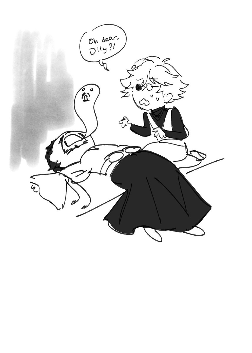 thypluma's tweet photo. When you finally have the chance to be with your 20 yr-long situationship but he got so used to not being with you that hes oblivious to your advances #orufrey https://t.co/54WCs187J8