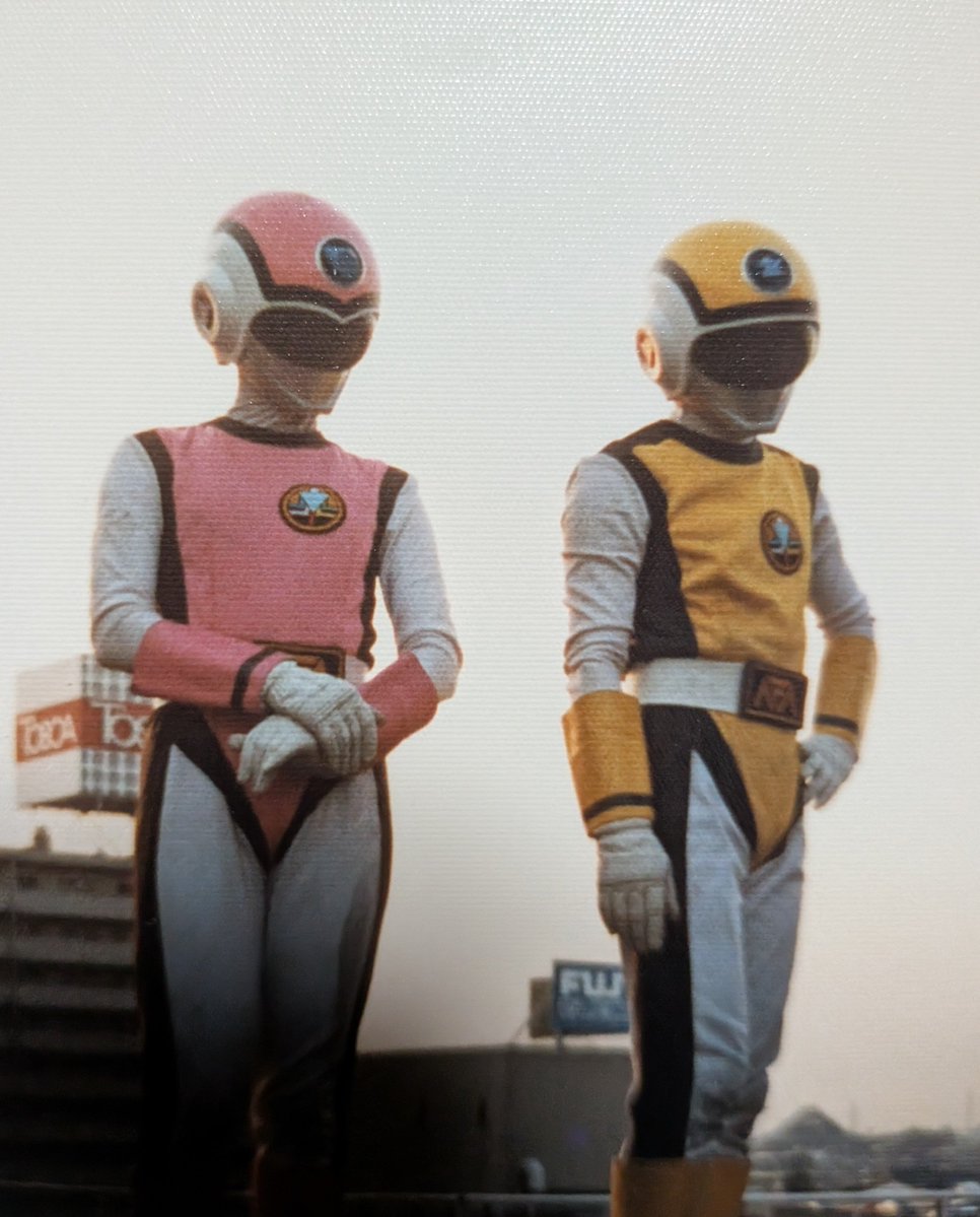 kd5486's tweet photo. ニチイのフラッシュマンショー！
特別ゲストは月光仮面でした。
#フラッシュマン https://t.co/yT9azXsIke