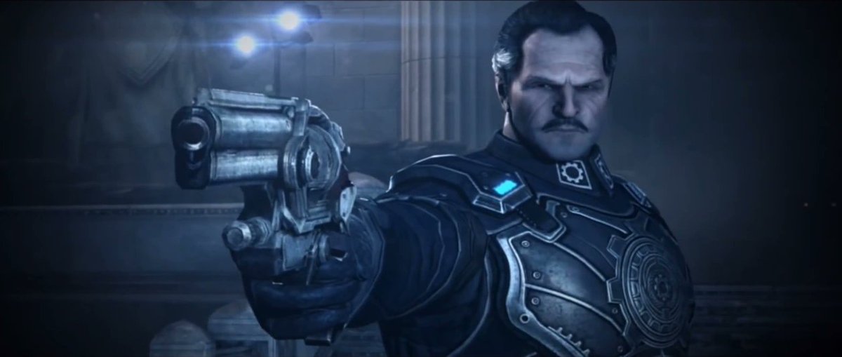 NomadicAllo's tweet photo. Ah man that’s too bad, I mean when did the COG ever have mustache twirling antagonists lead their forces and get a ton of people killed because of it? https://t.co/yiqstA7E2d