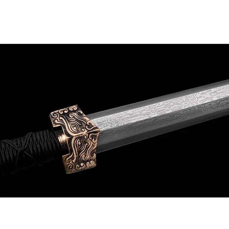 swordcustom's tweet photo. 2,000 years before the katana. 🏛️

Folded damascus han jian — 200+ layers, eight-facet blade, pure copper fittings.

The katana's elder. From $335.

👉 https://t.co/AM4Z5dXnPf

#HanJian #SwordCustom https://t.co/rMFCHbH4Hk