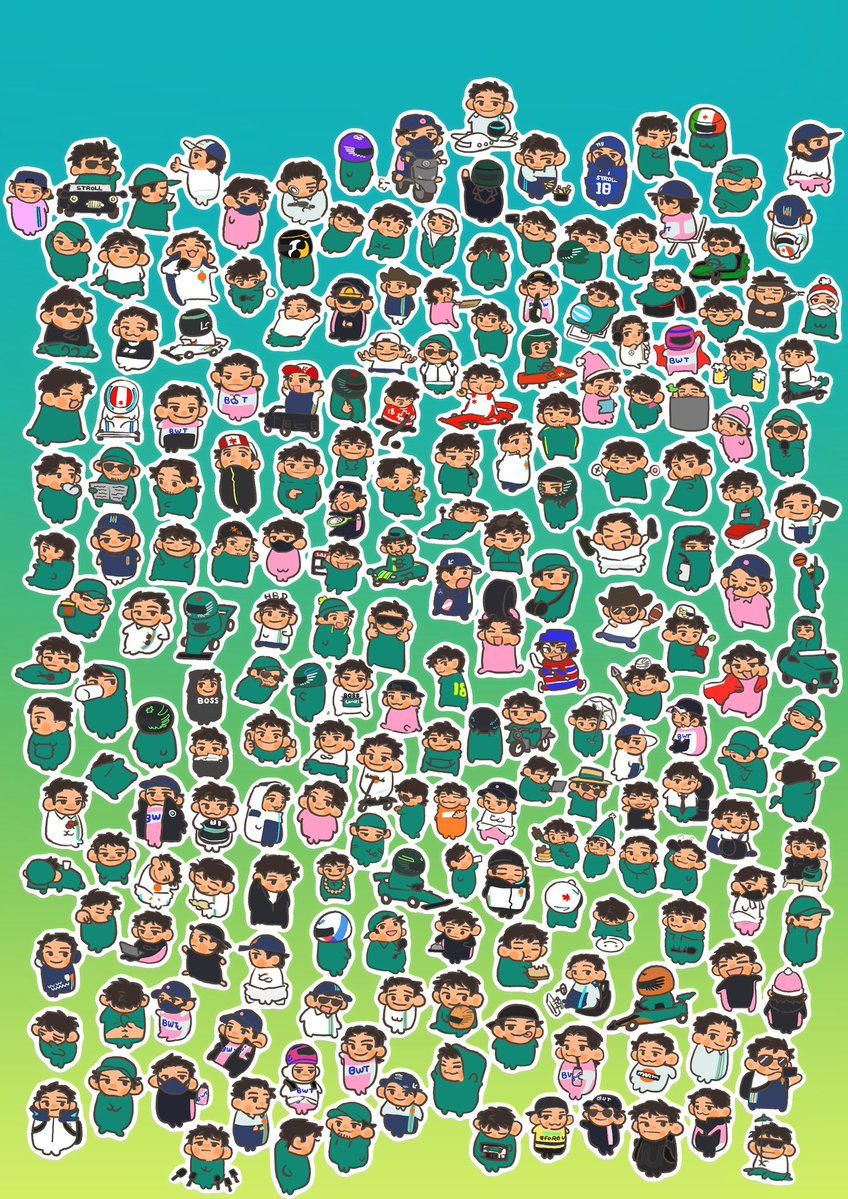 tomo_tmtmoooo's tweet photo. In Japan, people use online printing services to share stickers featuring this image of Lance; if anyone overseas would like to use this image to make stickers or similar items, please let me know.
↓ https://t.co/nsYz6xq4nx