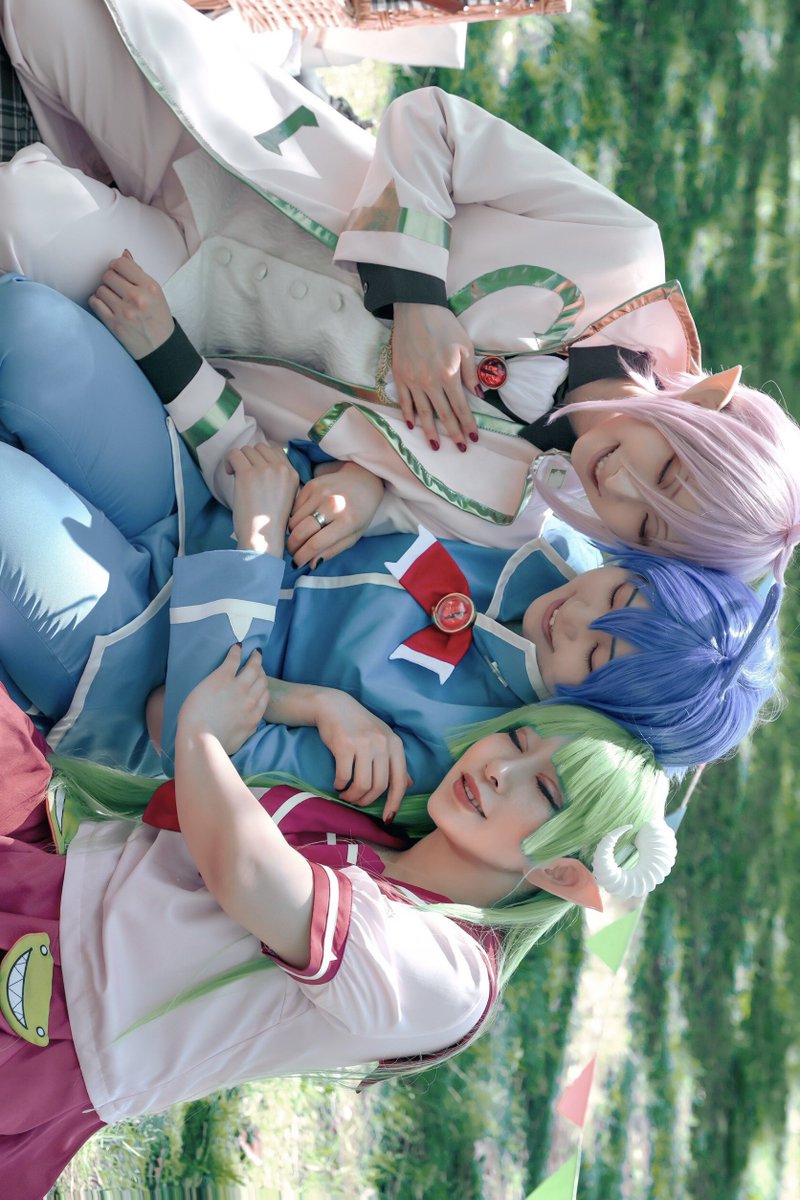 miomio063's tweet photo. cos/魔入りました！入間くん💙

 　　　　　　　🩷ハウェーヤー💚

📸@shiiii0119 https://t.co/a1QrIeEng1