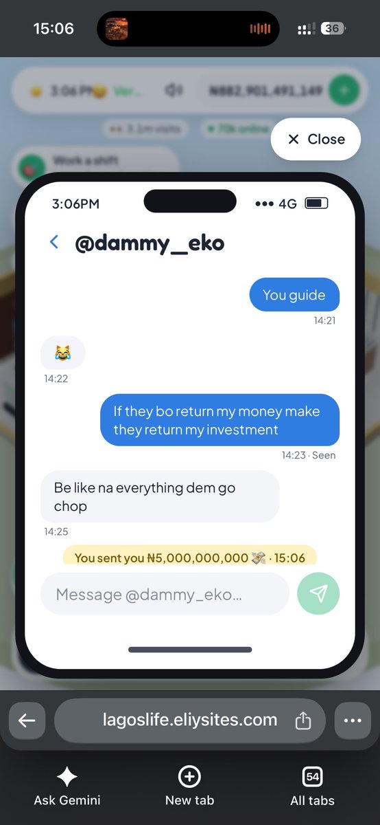 TheAhmed26's tweet photo. @yourkingvincent Gave him 5 billion in return https://t.co/dIh573aUhq