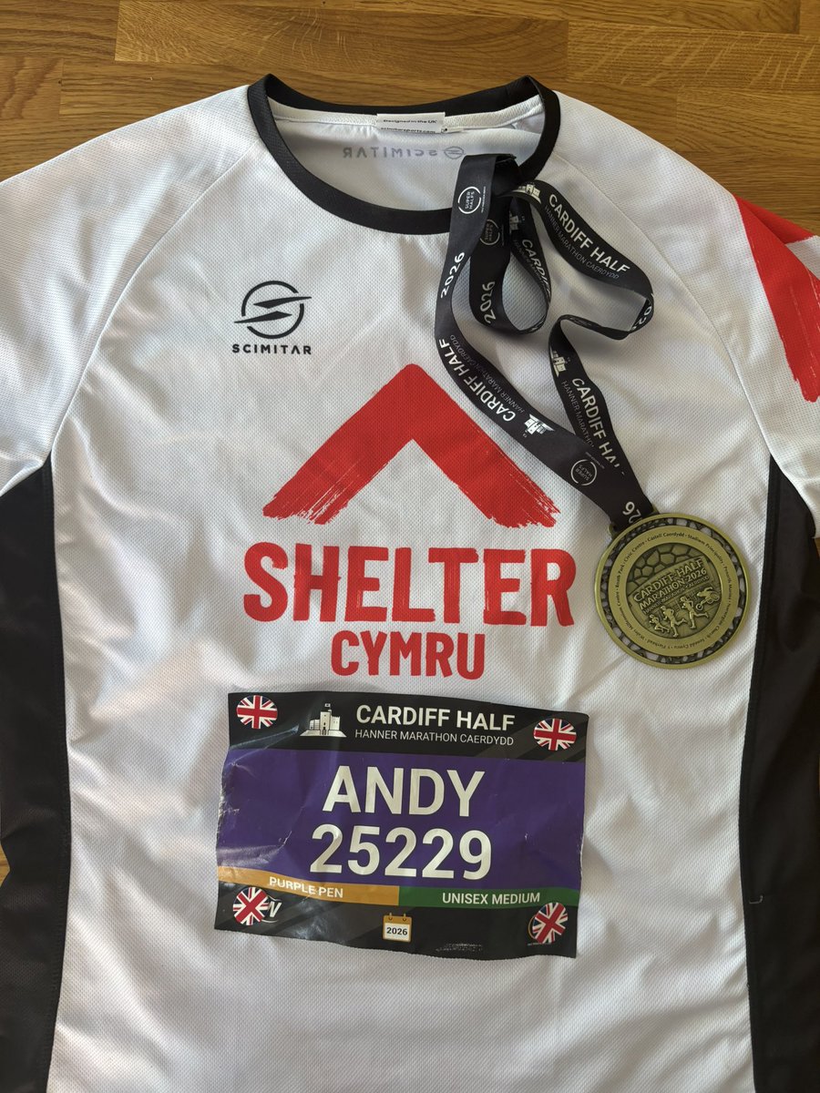 AWeltch's tweet photo. Had a great time (but definitely not a fast time) on the Cardiff Half Marathon today. It was lovely to hear so much support on the route for an old man in a tutu. #oldmanrunning @ShelterCymru #cardiffhalf https://t.co/8GclsSUV0o