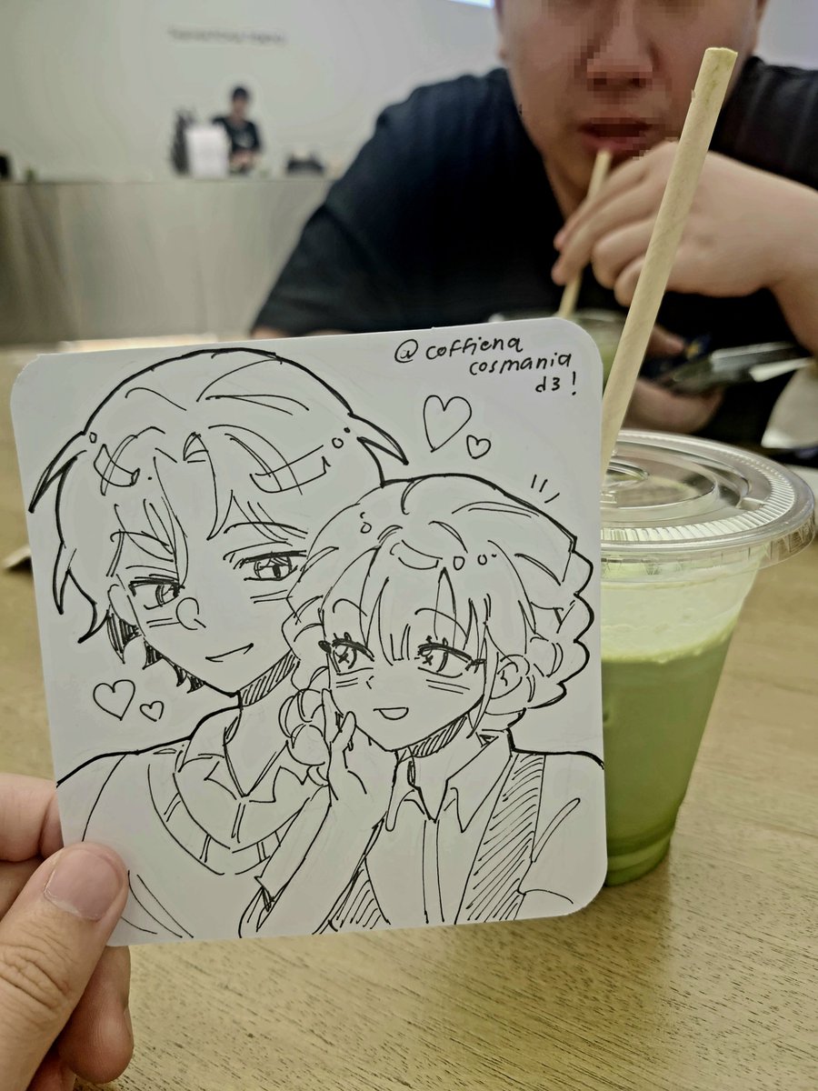 morningafterain's tweet photo. @coffienq08 thank you for the lovely drawing of my beautiful couple! 🥹💗 i'm so happy! https://t.co/iCCiYUP6EL