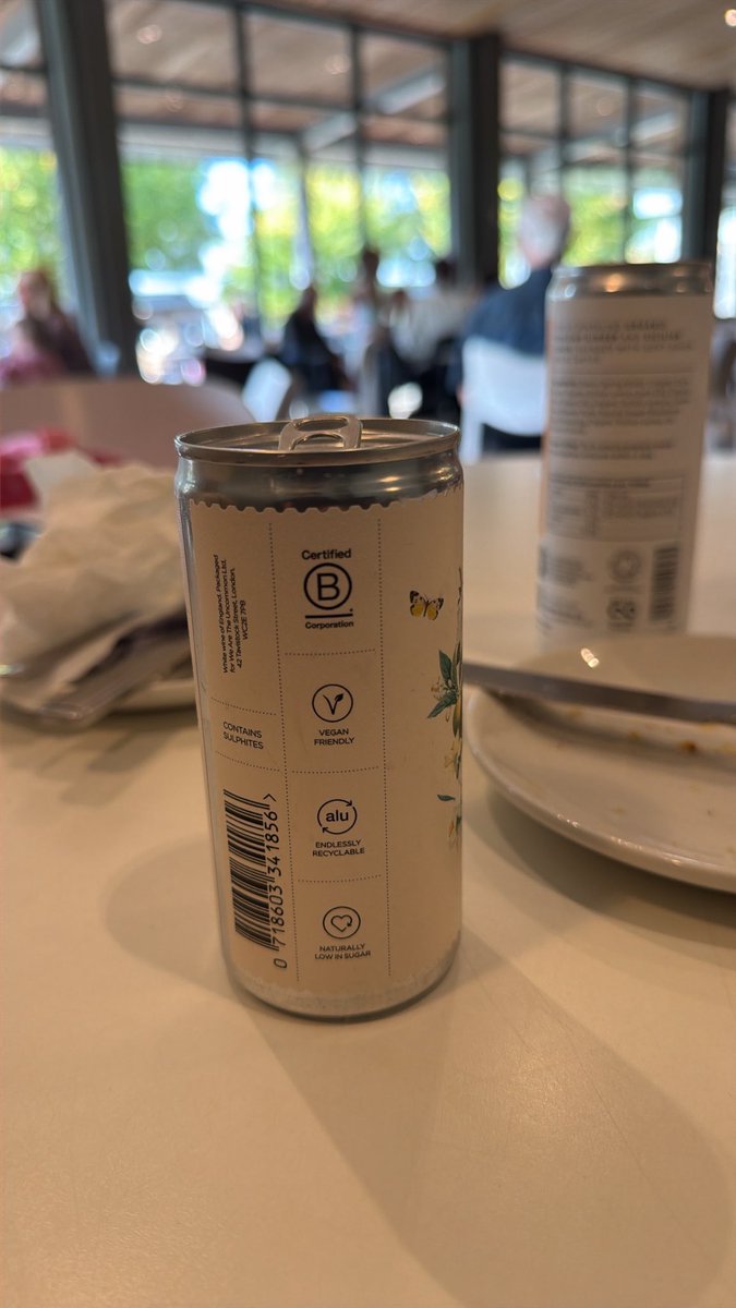 issacharsbeard's tweet photo. @XandraX2025X I’ve failed already, the canned wine was sublime and then I saw the back of the can 😞 sad times https://t.co/ZQdrWvxroU