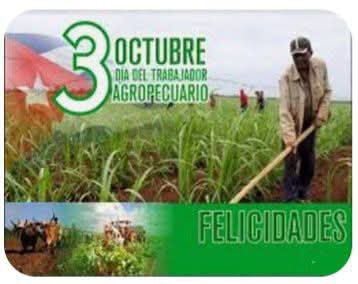 Yoelpmeneses's tweet photo. En nombre del Buró Nacional de la #ANAPCuba hacemos extensiva nuestra  felicitación por el día del Trabajador Agropecuario! Un fuerte abrazo a quienes con entrega, sudor y pasión cultivan la tierra y aseguran el alimento de nuestro pueblo. ¡Honor a su noble labor!.#Cuba https://t.co/FnusHUDOJQ