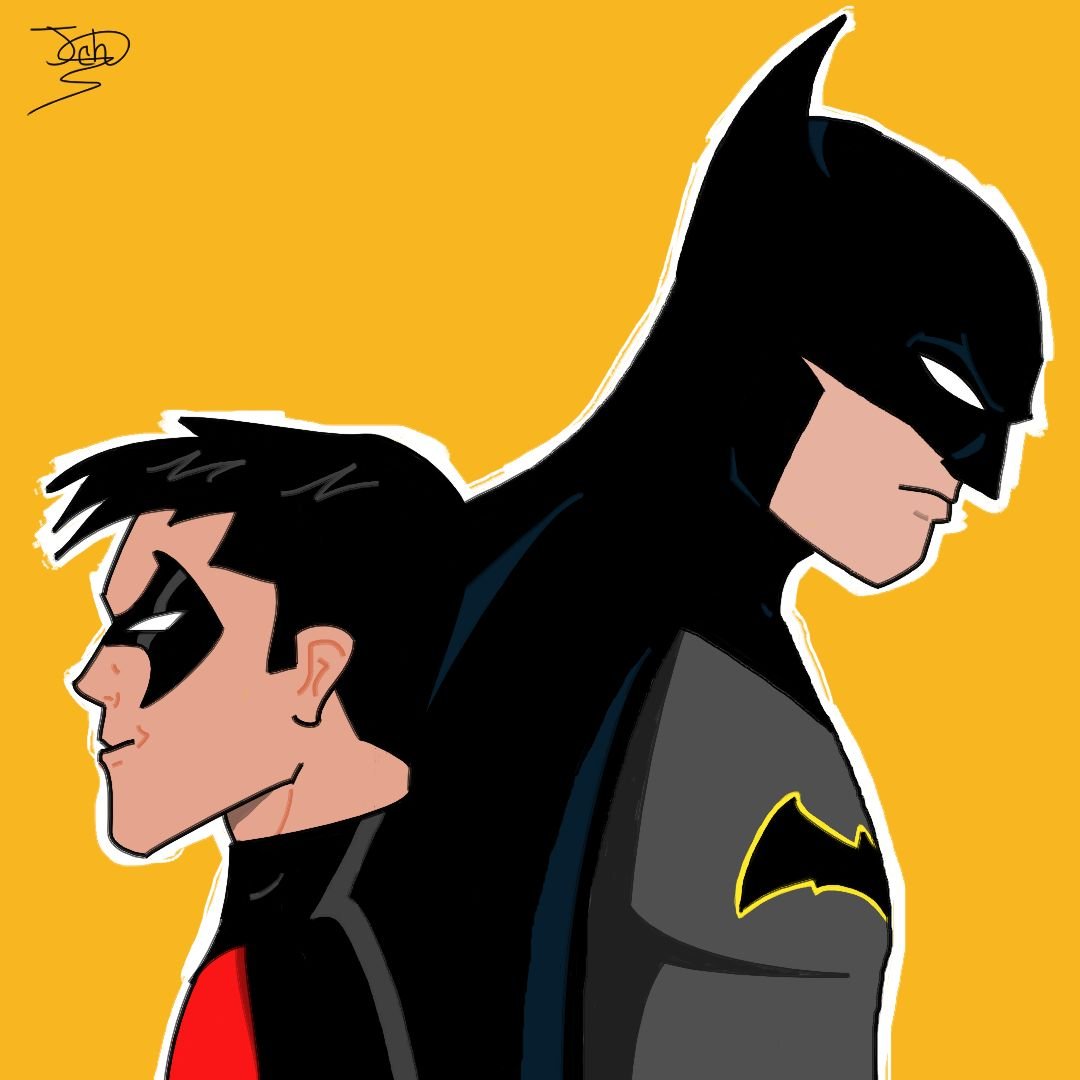 josu_cherro's tweet photo. The Brave and The Bold
#Batman #Robin #DC #Krita #DigitalArt https://t.co/dwoMsLtqkN
