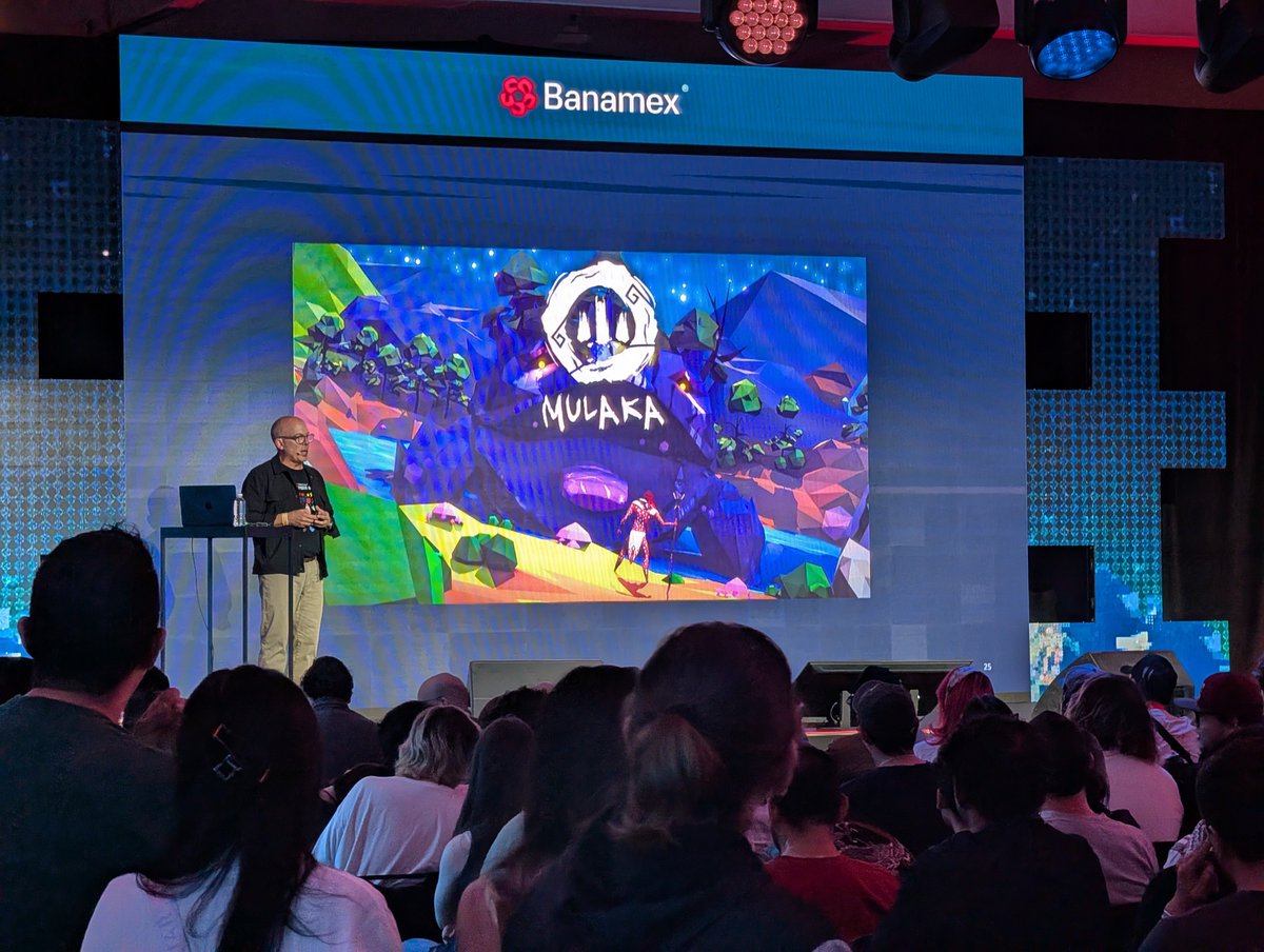 FayerDev's tweet photo. Ayer @thetruebowser habló de varios indies mexicanos, entre ellos PancitoMerge ♥️

Fue muy surreal vivirlo, honestamente no lo esperaba. https://t.co/0u83SQuO09