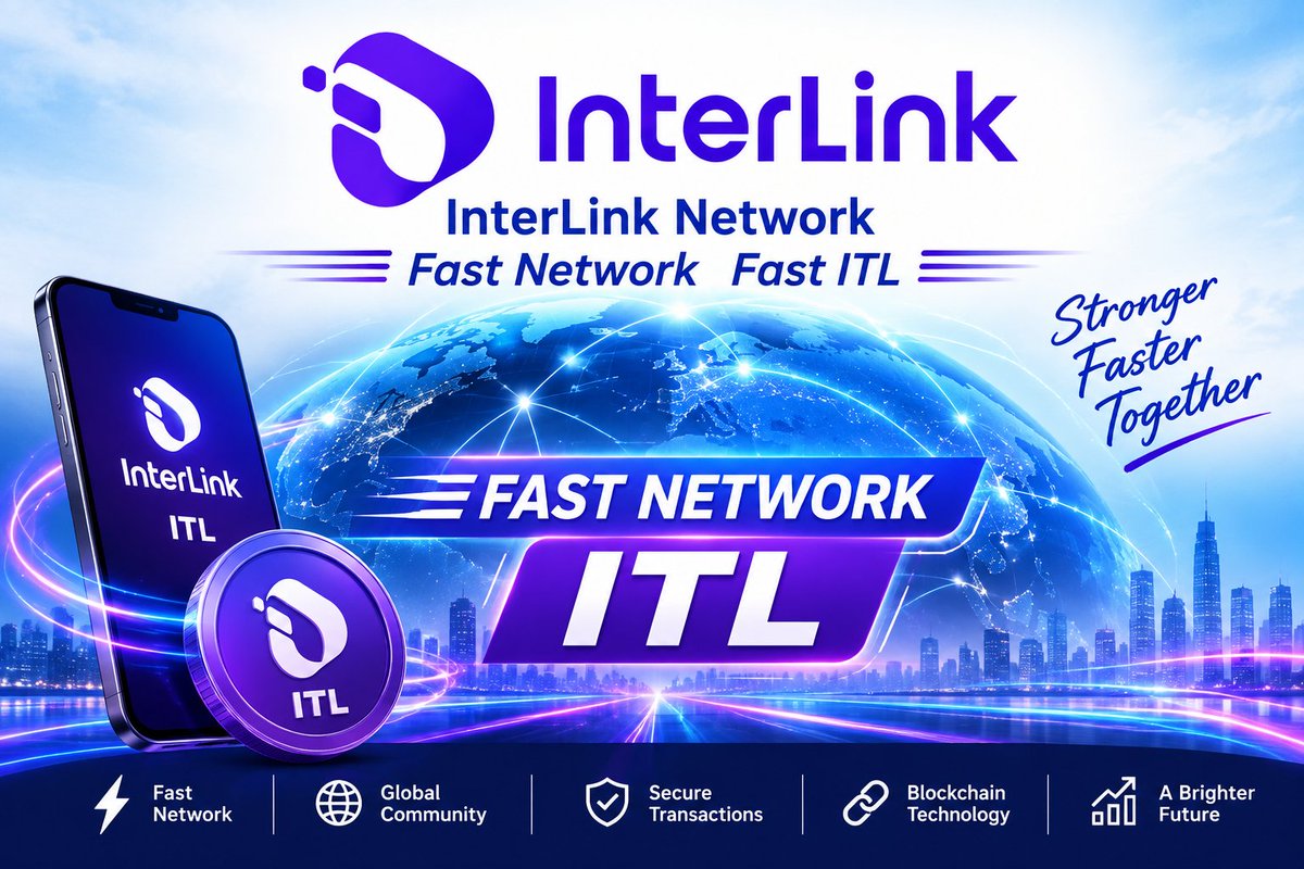 SadiyaIsal97577's tweet photo. The future of digital connectivity is here.
InterLink Network is building a faster, smarter, and more connected world through innovation and blockchain technology. #InterLink #ITL #ITLG #Blockchain #DigitalCurrency #CryptoCommunity #Web3 #GlobalNetwork #DigitalFuture https://t.co/uX388EMxdp