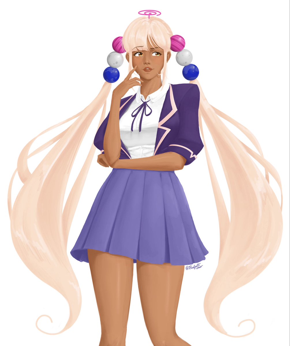 parfaitomo's tweet photo. school uniform #galaxillust #holoctober https://t.co/yygX85ONmS