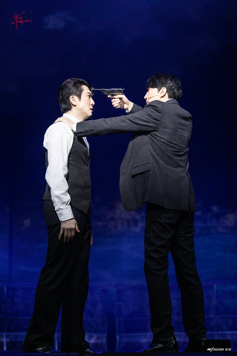 MJ_PlayPic's tweet photo. 곤투모로우 20261004 18:30
스페셜 커튼콜
M18. 죽어 얻는 삶

김옥균 役 강필석 배우
한정훈 役 김재범 배우 https://t.co/fWWjx1yeoC