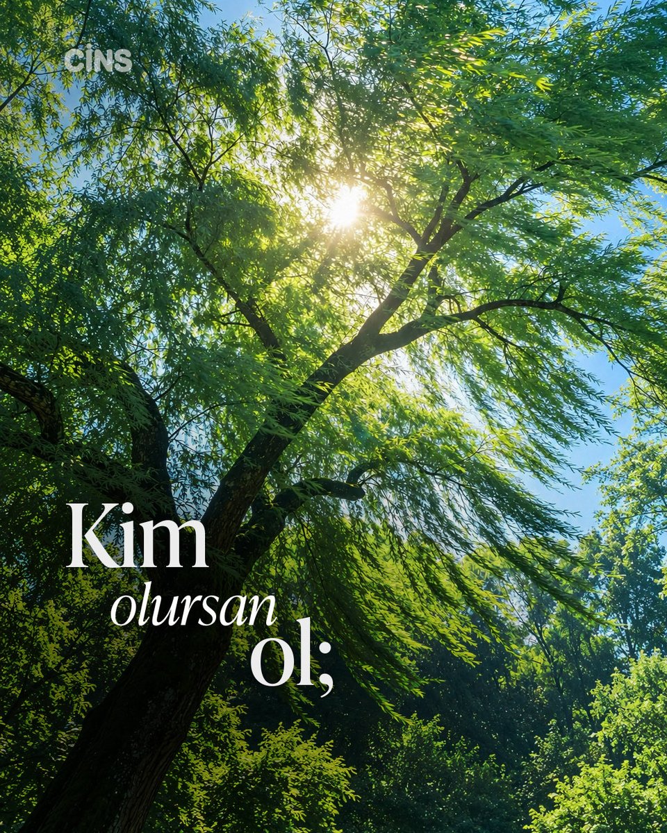 CinsDergi's tweet photo. “Kim olursan ol; kibre varmayan ağırbaşlılığın asaletinden yana ol.” https://t.co/Tk4o31Lysn