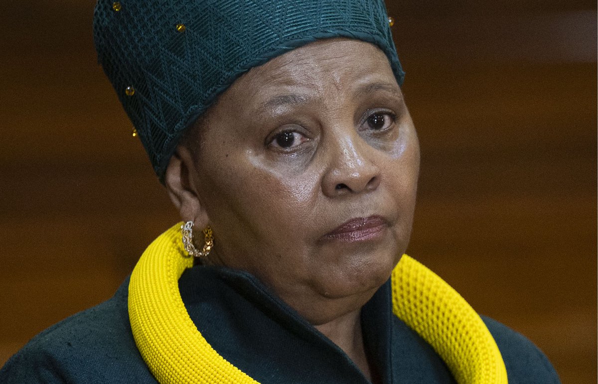 pookiepolls's tweet photo. Former Defence Minister Nosiviwe Mapisa-Nqakula is apparently on the run and a warrant of arrest has been issued.

Corrupt. Every single one of them.

Viva, @MYANC, Viva. https://t.co/wTFnlejGxS