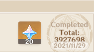 izekexe's tweet photo. i really wish they included recaps for this achievement (and every time it updates) because i have no idea how or with what character i did this with 😭 https://t.co/TEFVFtZbei