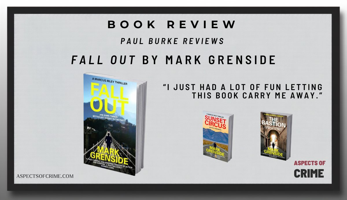 aspectsofcrime's tweet photo. #BookReview
@Paulodaburka reviews Fall Out
By @MNGrenside
"I just had a lot of fun letting this book carry me away."
https://t.co/xqA4M4JyQN
Read Fall Out
https://t.co/yMoVgh2qrb
@sharpebooks
#crimefiction #kindleseries #bynr https://t.co/8dtWpdvJMt