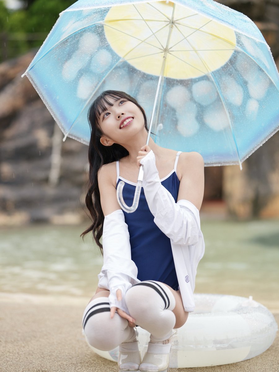 abao0402's tweet photo. 2026.09.29
近代麻雀水着祭2026🩱第2部

雨が降っ���いても、
美しい一日には変わりない☂️

ゆうか
@yuuka_churasun6 
@churasun_6 
#近代麻雀水着祭2026
#いかなきゃキンマー
#ちゅらさん6 https://t.co/172dTwytFA
