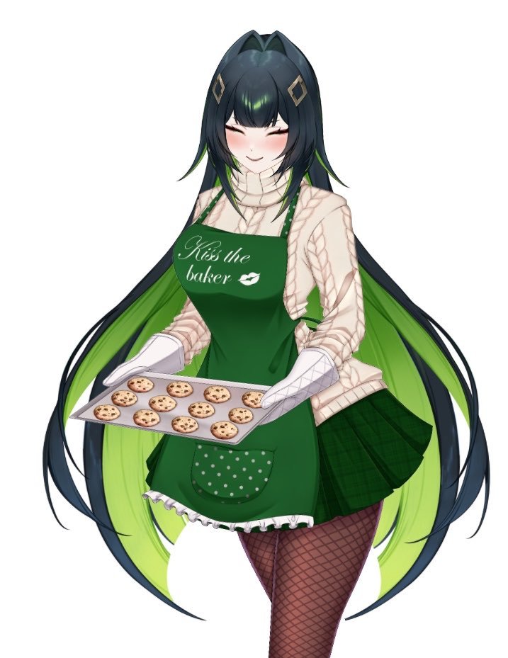 aruru_al's tweet photo. The Vtuber:                              The cosplay:

#CelaVie https://t.co/T1ilLzHI0V