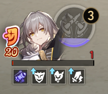CaeRyuuLeum's tweet photo. I tried to farm new stuffs using my Evanescia Team and apparently my ETB has been in the verge of death.

I don't even remember when and where she exploded to 1 HP. https://t.co/fZlhPSoM3m