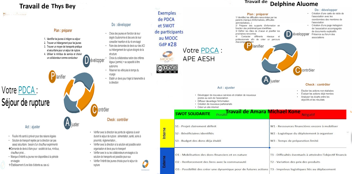 FrederiqueMilan's tweet photo. #WeekendVibes #MOOCGdP 28 Partagez votre PDCA
et SWOT et encourager vos pairs du #MOOCGdP 28
Facebook groupe public https://t.co/b4AsJ3m5bA publier l'image avec #MonPDCA #MonSWOT dans texte de présentation. Twitter #Gestiondeprojet.pm #MonPDCA #MonSWOT+sur la plateforme duMOOC https://t.co/0fC3IuPQk1