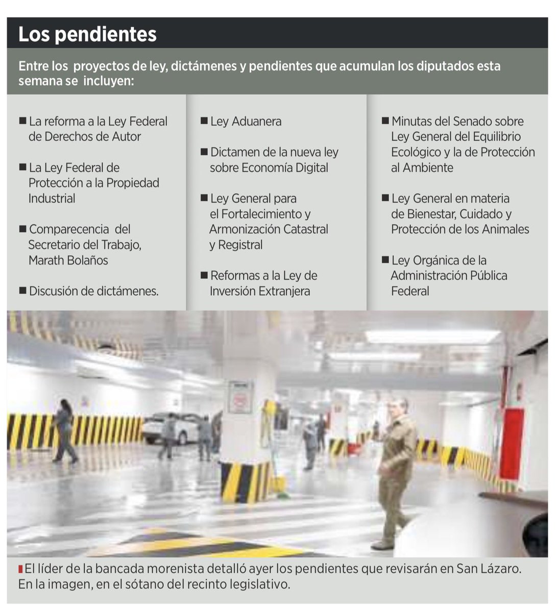 JoseMarioMX's tweet photo. La próxima semana la @Mx_Diputados pretende discutir una decena de proyectos. No son asuntos menores: en unos cuantos días pueden cambiar reglas sobre internet, efectivo, propiedades, aduanas, inversión y protección animal. Cuatro dictámenes ya están identificados oficialmente como prioritarios para el Pleno.

🔴 Derecho de Autor: nuevas responsabilidades para proveedores de internet ante contenidos presuntamente infractores. 

🟠 Propiedad Industrial: hasta 5 años de prisión por ciertos usos engañosos de identidad gráfica oficial. 

🟡 Economía Digital: impulsar pagos electrónicos y reducir efectivo en determinados sectores. 

🟢 Catastro y Registro: homologar y conectar información inmobiliaria. 

🔵 Ley Aduanera: más facultades para detectar subvaluación y evasión. 

🟣 Inversión Extranjera: nuevas reglas para autorizar y supervisar capital extranjero. 

🟤 Bienestar Animal: reconoce a los animales como seres sintientes y crea bases nacionales de protección.
