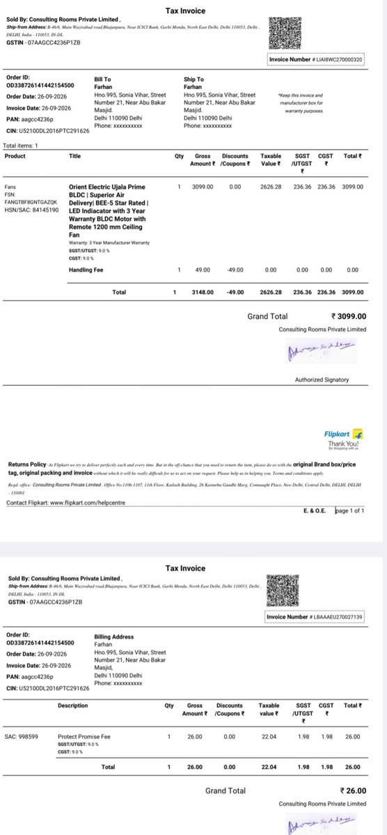 shrijaney's tweet photo. #Flipcart I have perched a remote control fan in your side but there is no moved properly in the room so please change the fan but 1 time service but 1 part demage in a 1 week how's that's @Filpkart77221 @flipkartsupport https://t.co/GE0sUYfAaA