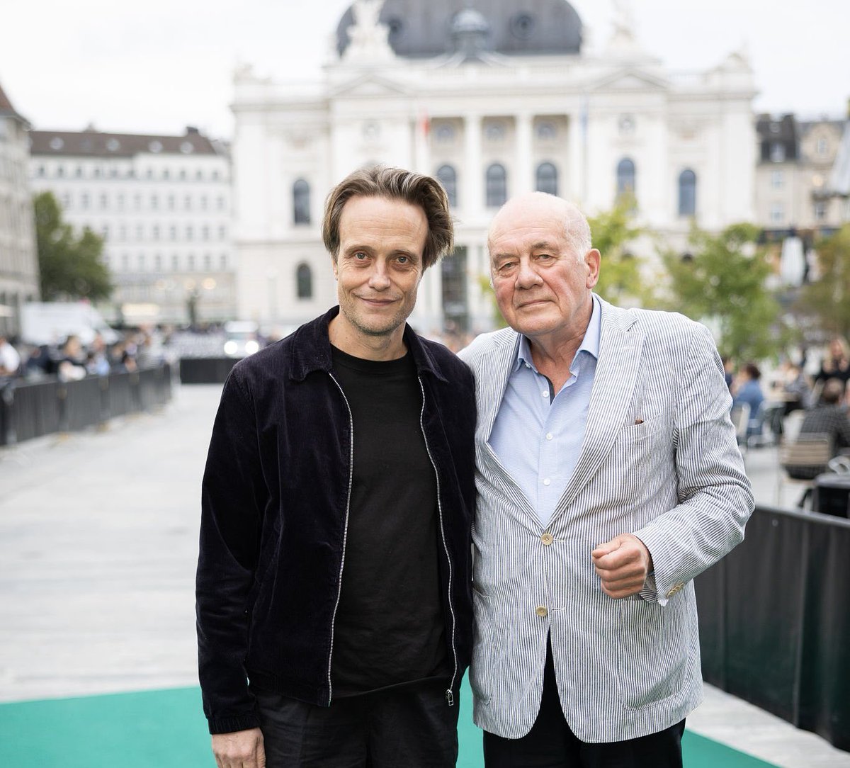 Rcoolmovies's tweet photo. August Diehl, Hanns Zischler
Vaterland (Fatherland) film
Zurich Film Festival
@zurichfilmfest #ZFF2026
#ZurichFilms #ZurichFilmFestival
#AugustDiehl #HannsZischler
#Vaterland #FatherlandMovie https://t.co/Jgb72Y5B44