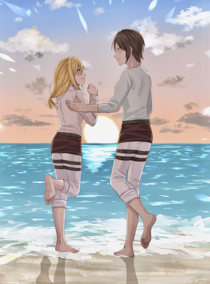 Amai_Tyan_yusS's tweet photo. 海

#ユミヒス #yumihisu #aot https://t.co/yUdHBQX2LY