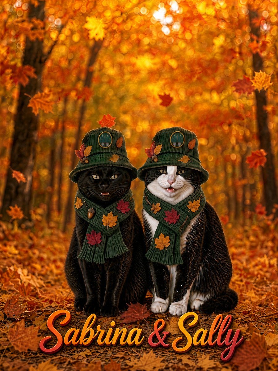 MemeCat99014509's tweet photo. #PostAFavPic4VioletOct26
Day 4: Begins with โSโ
๐พ Weโre sisters, Sabrina & Sally. Our names begin with โSโ! ๐บ
Happy Sunday! ๐พ๐งก๐โฅ๏ธ๐๐ค
#CatsOfX #CatsOfTwitter #AnimalLover #PetsOfX #Cats #SisterCats #CatPosts https://t.co/KBTfBn2lrL