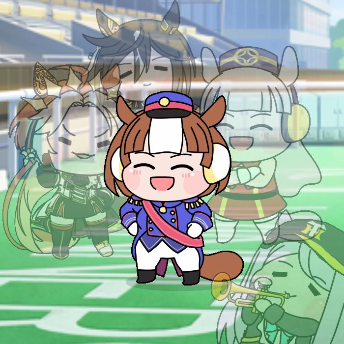 Dered_Grex's tweet photo. メイショウタバルとアドマイヤテラお疲れさま！
#ウマ娘
#たぬき https://t.co/M9Q7KvdPCi