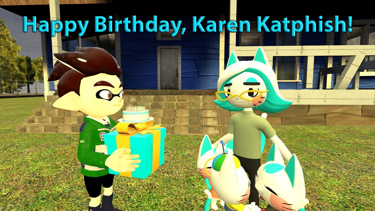 AndreasDAV03's tweet photo. Happy Birthday to Karen Katphish

Happy Birthday, Karen! I wish you the best!

#smg4 #smg4fanart #smg4karenkatphish #smg4karen #smg4zack #smg4katie #smg4cory #splatoon #splatoonoc #splatoonfanart #inklingboy #inkling #happybirthday https://t.co/jtOatqnUDk