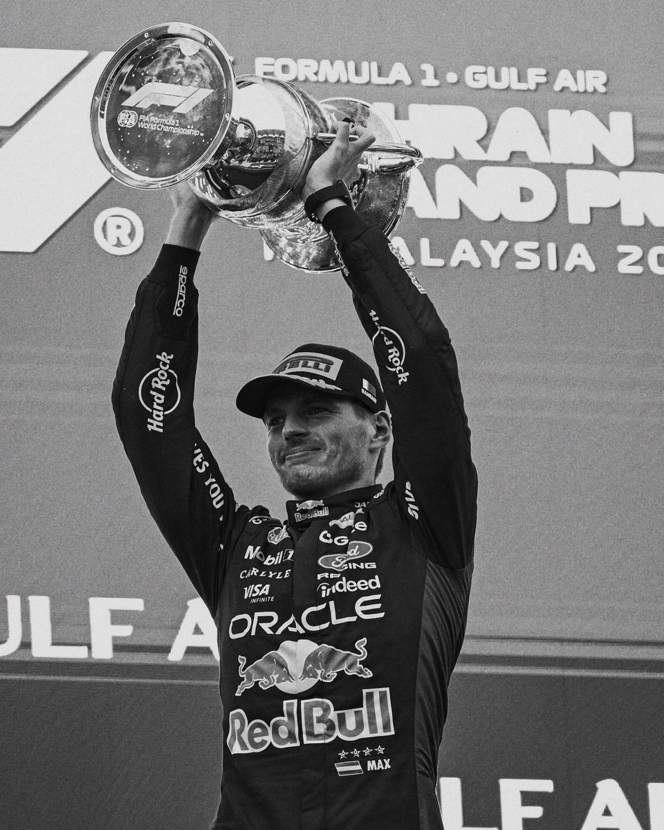 verstacpen's tweet photo. P1! Really proud of this one. It was a hectic race, but we kept it together and got the job done. Huge effort from everyone in the team! https://t.co/zsaSGOT9KF