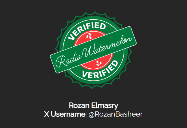 RadioWatermelon's tweet photo. 🚨Low donations - Only $70 raised🚨

Newly #VerifiedByRadioWatermelon today
https://t.co/65D4ZY2dC6
Please donate and share
They Can’t Wait 
Help Feed Gaza Today

Rozan Elmasry is 27, a mother of two young children, Ayloul, 4, and Yahya, 1½. She and her family have been displaced eight times since October 7, 2023, and are now living in a crowded classroom at an UNRWA school in Khan Younis. Soup kitchens are only available occasionally, and the family has not received an aid package in a long time. Rozan’s husband was a barber before the genocide, but his work and barbershop are gone, leaving the family with no income. Yahya needs milk and diapers, which cost around $150 a month, and both children have flat feet for which Rozan is trying to find appropriate treatment. She is also newly pregnant and will need medical follow-ups as her pregnancy progresses. During the siege, Rozan lost her brother, his wife, and their four children, as well as her husband’s brother-in-law. Despite these losses and the uncertainty of daily life, she is focused on keeping her children fed and cared for and hopes to eventually find enough stability for her family to live and work with dignity again.