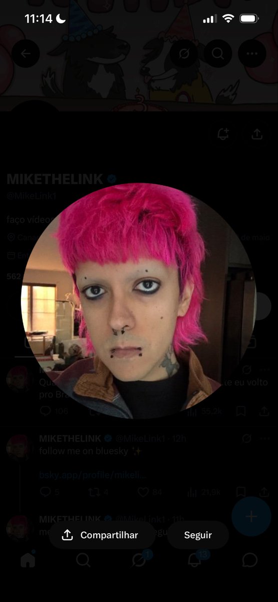 Gabriel8tev's tweet photo. @MikeLink1 Só pq os cara te zoou no outro post ? https://t.co/cTCXFQ88sD