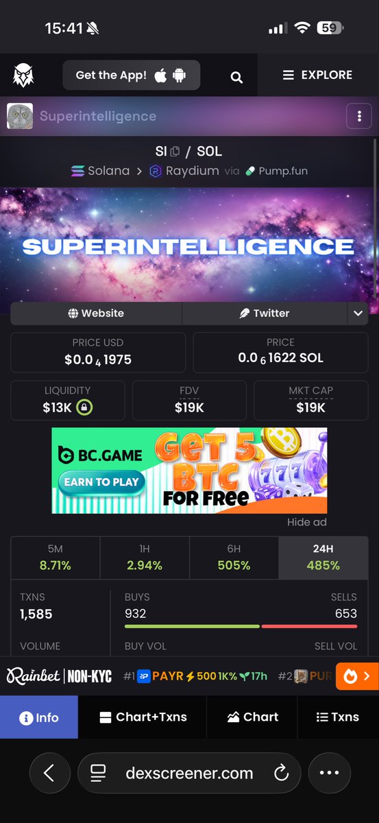 CommunityTRN's tweet photo. @JR5_Crypto Ap7R5jTGxFCZEbkFc3WNMiN3ru6nkPkn3Co5p6tbpump

The Real OG SI Ticker 2 Years Old and Elons Meme https://t.co/gIvma8iPvw